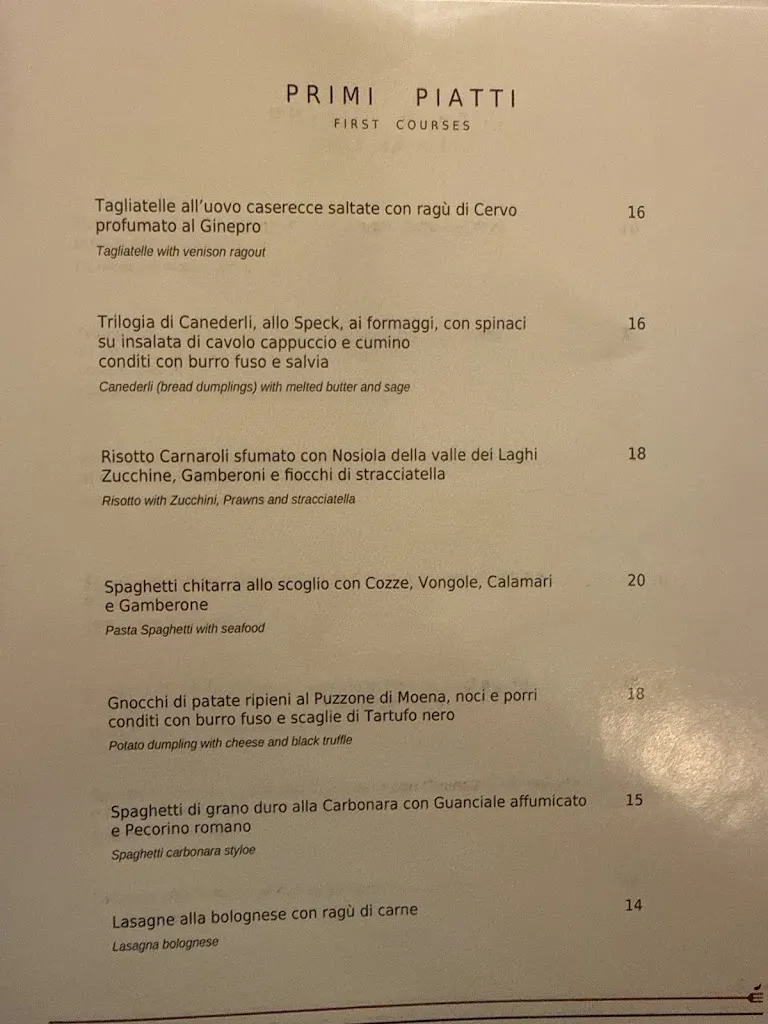 Menu_Ristorante Pizzeria Chistè Trento_Trenta_image_1