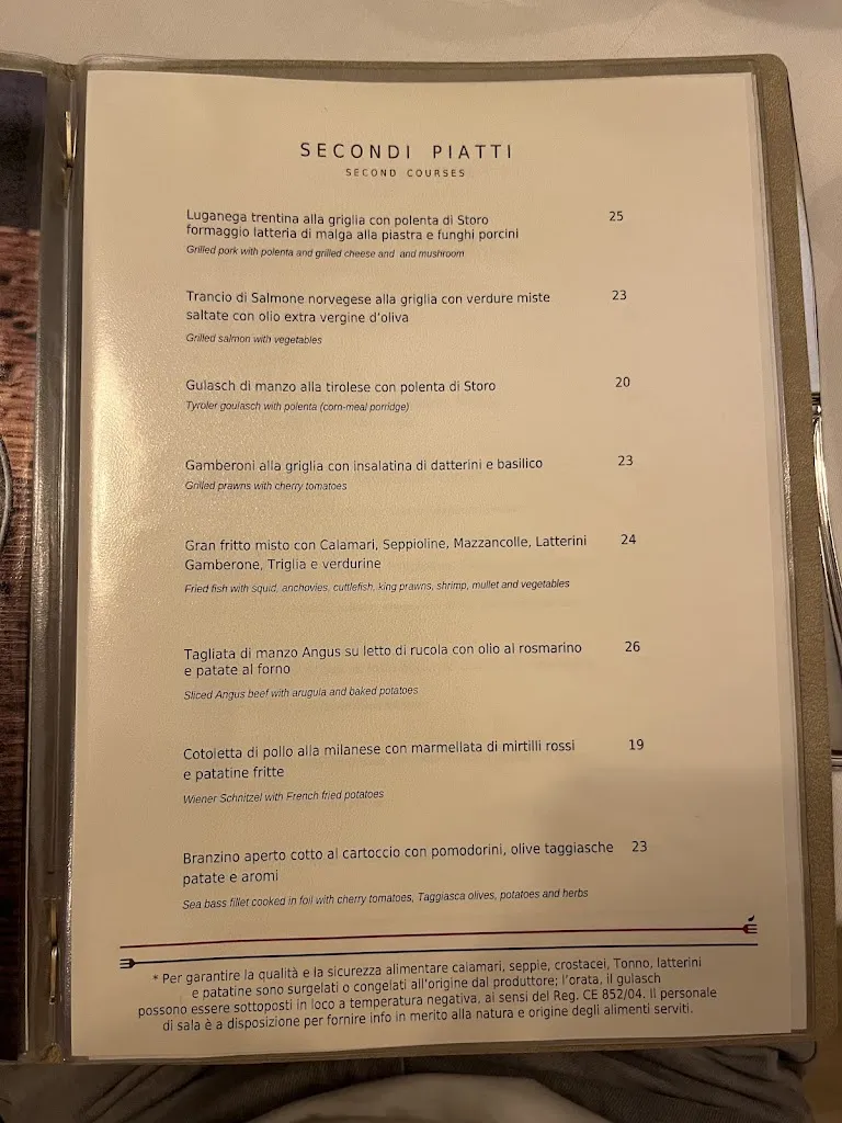 Menu_Ristorante Pizzeria Chistè Trento_Trenta_image_2