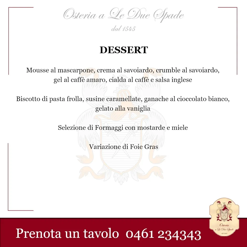 Menu_Osteria a le Due Spade_Trenta_image_1