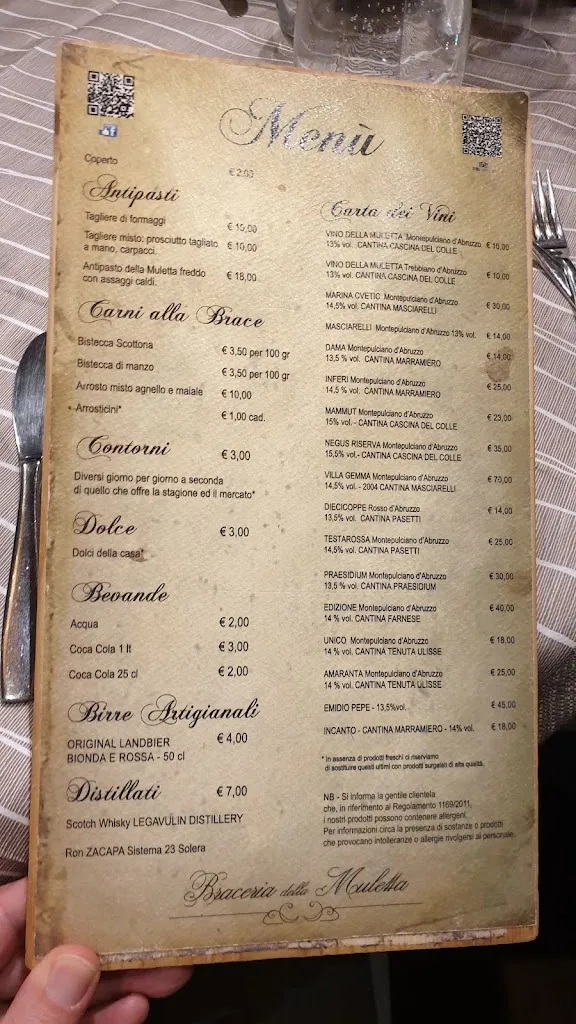Menu_Braceria Della Muletta_Gioia dei Marsi_image_1