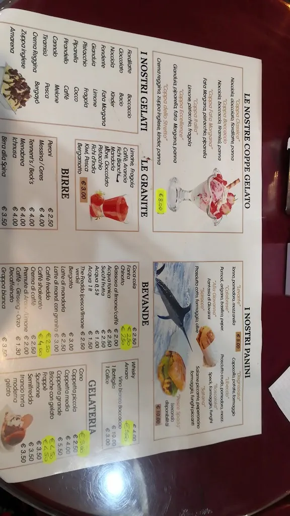 Menu_Boccaccio Il Pescatore_Villa San Giovanni_image_3