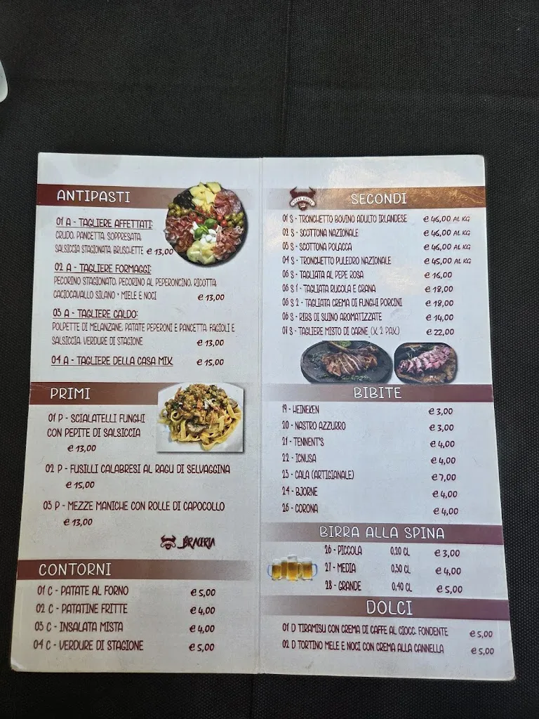 Menu_Braceria SteakHouse_Trebisacce_immagine_1