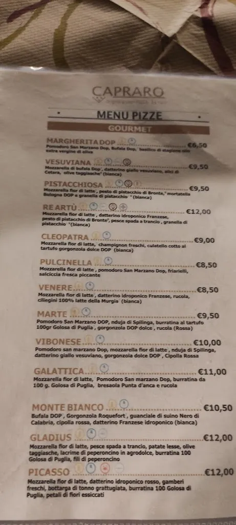 Menu_Pizzeria Capraro_Trebisacce_image_2