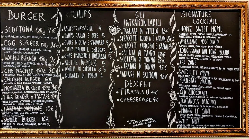 Menü_Spoon - Spirits & Kitchen_Trebisacce_Bild_1