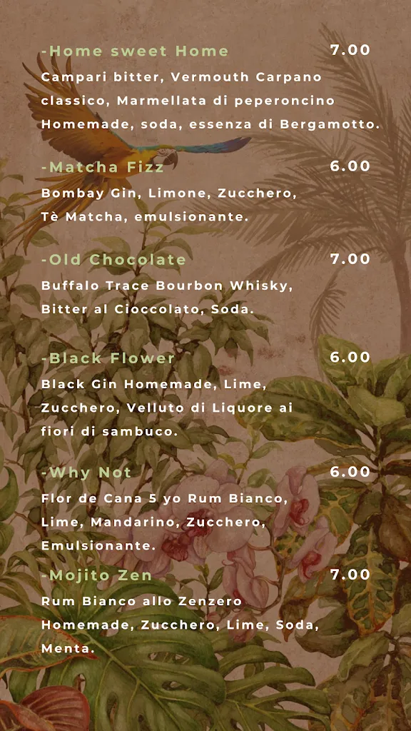 Menü_Spoon - Spirits & Kitchen_Trebisacce_Bild_2