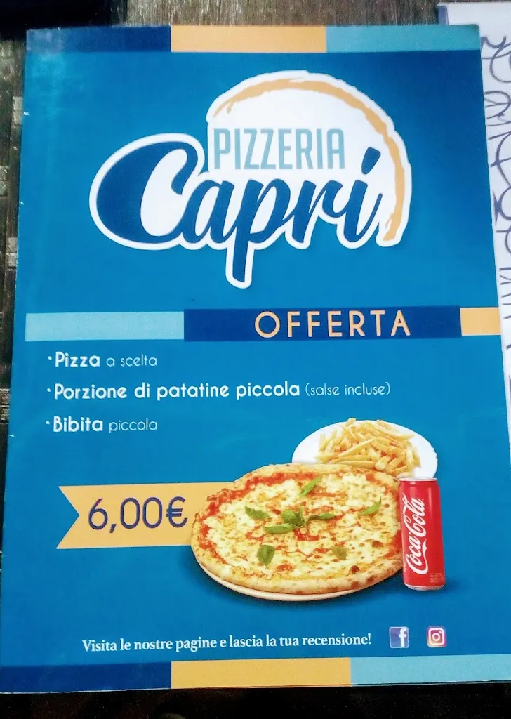 Pizzeria Capri restaurant in Trebisacce