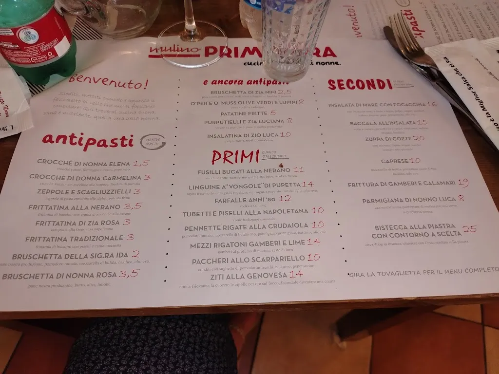 Menu_Mulino Primavera - Ristorante Pizzeria_Acerra_immagine_1