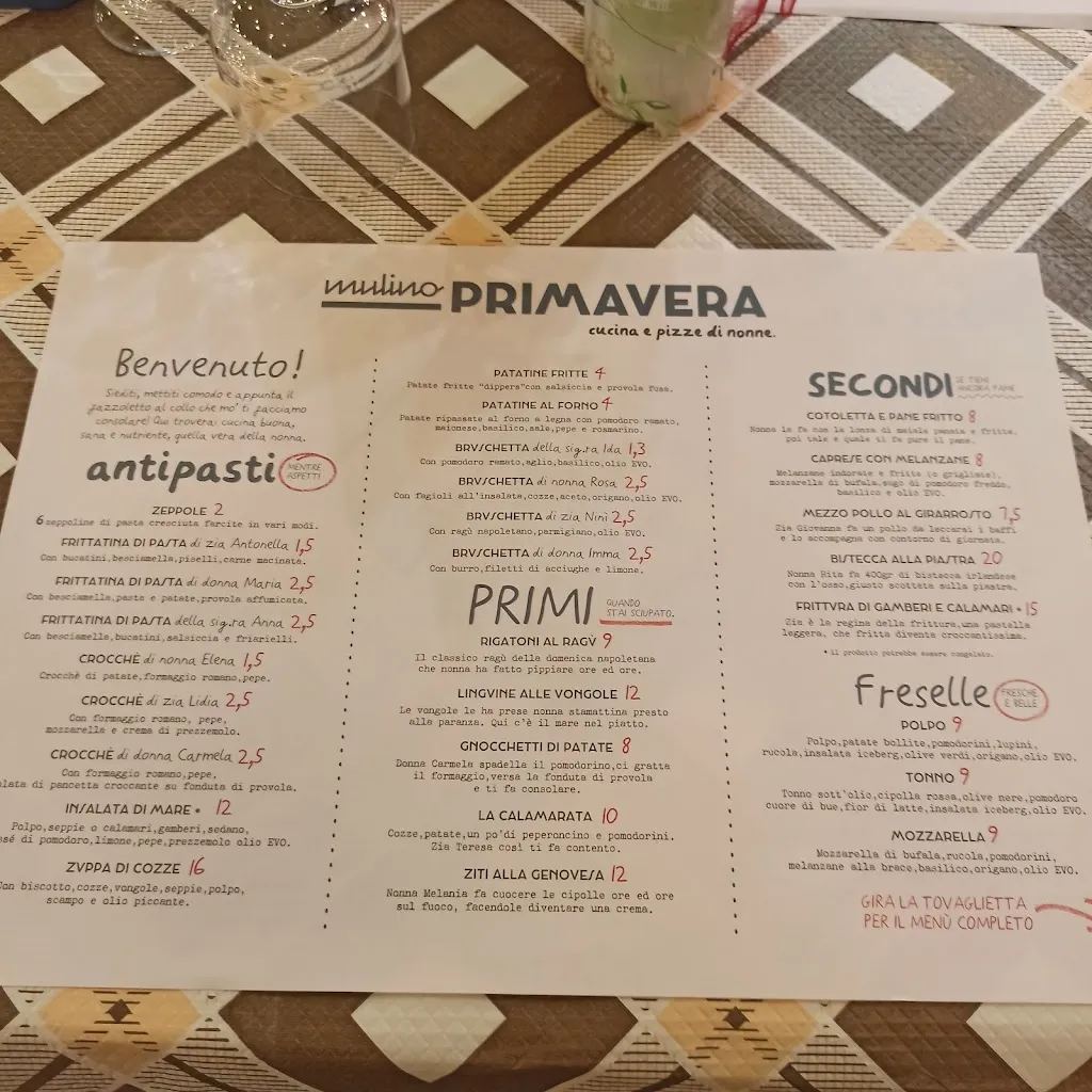 Menu_Mulino Primavera - Ristorante Pizzeria_Acerra_immagine_2