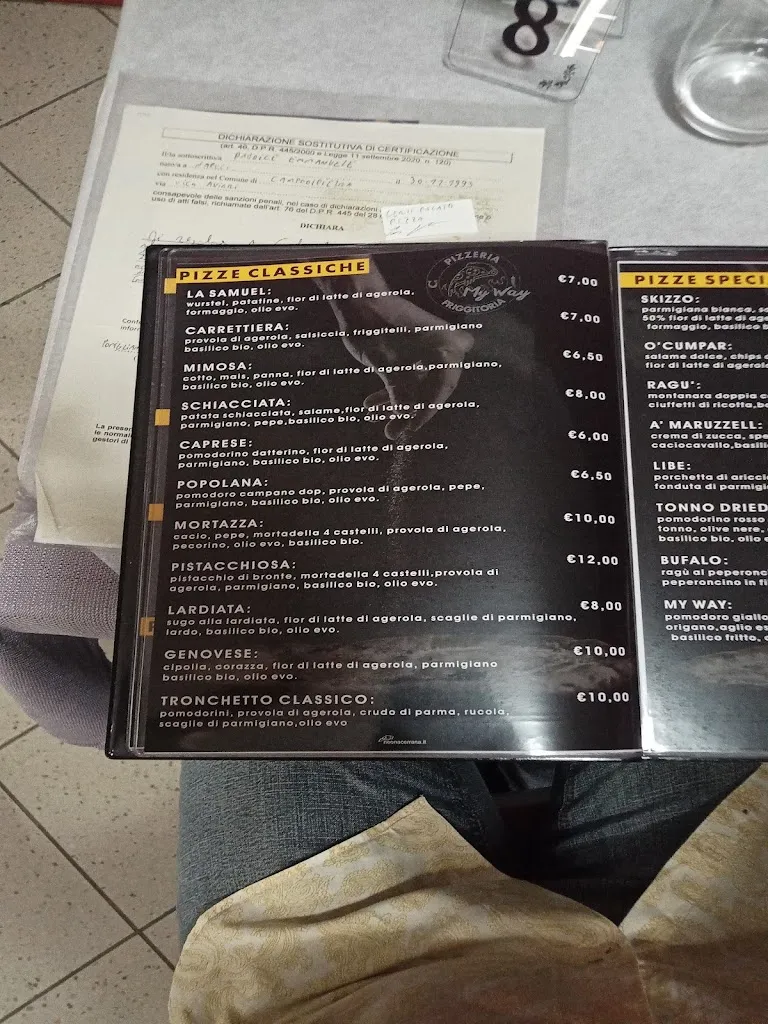 Menu_My Way A modo mio..._Acerra_image_4