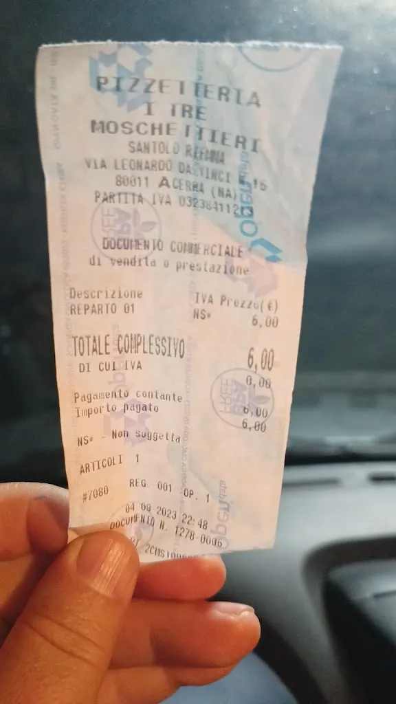 Antonio_Pizzetteria I Tre Moschettieri_Acerra_review