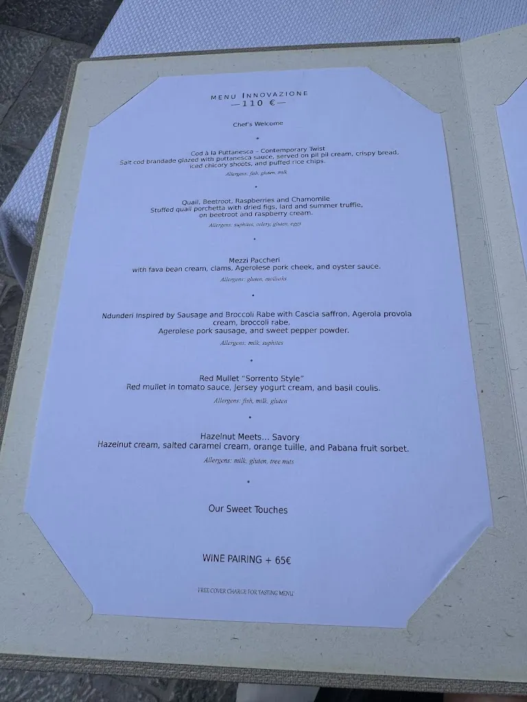 Menu_La Corte Degli Dei_Agerola_immagine_2