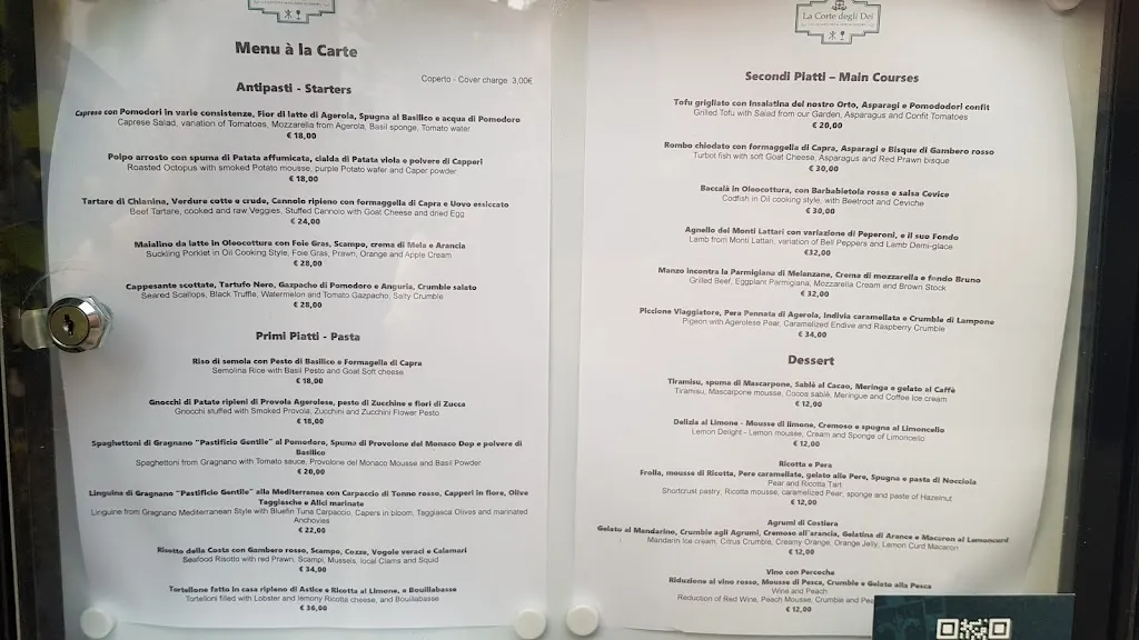 Menu_La Corte Degli Dei_Agerola_immagine_3