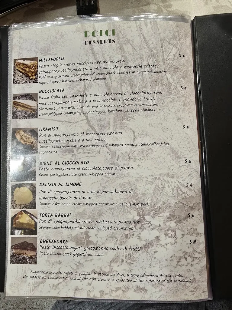 Menu_Restaurant La Selva Di Fusco Antonio_Agerola_image_3