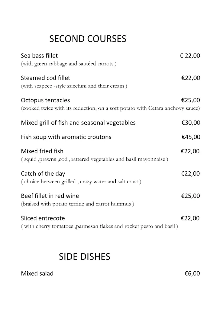 Menu_Hotel Holiday's Fico d'India_Agerola_image_1