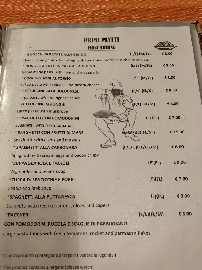 Menu_Ristorante Pizzeria DA GIGINO_Agerola_immagine_1