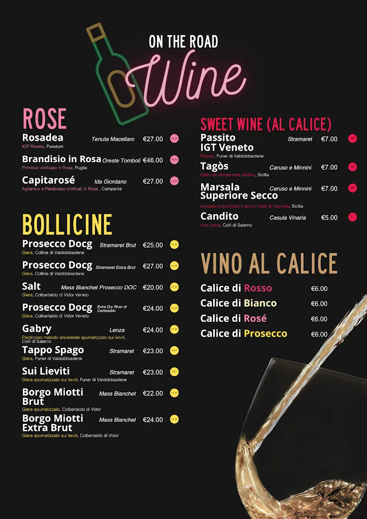 Menu_On The Road Sushi and Grill_Agerola_image_1