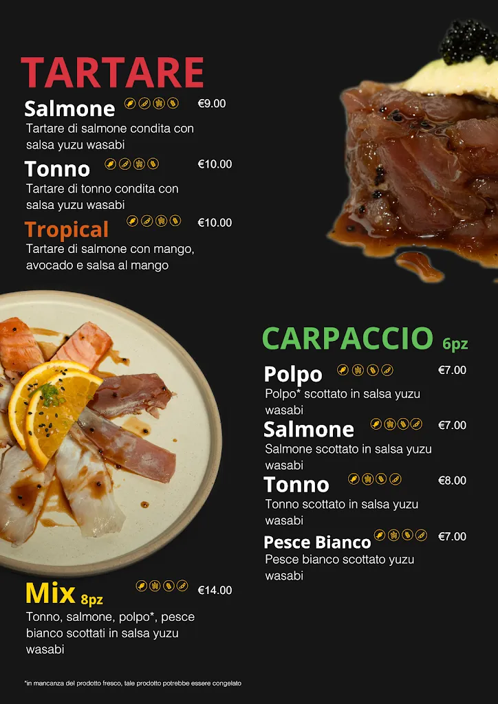 Menu_On The Road Sushi and Grill_Agerola_image_3