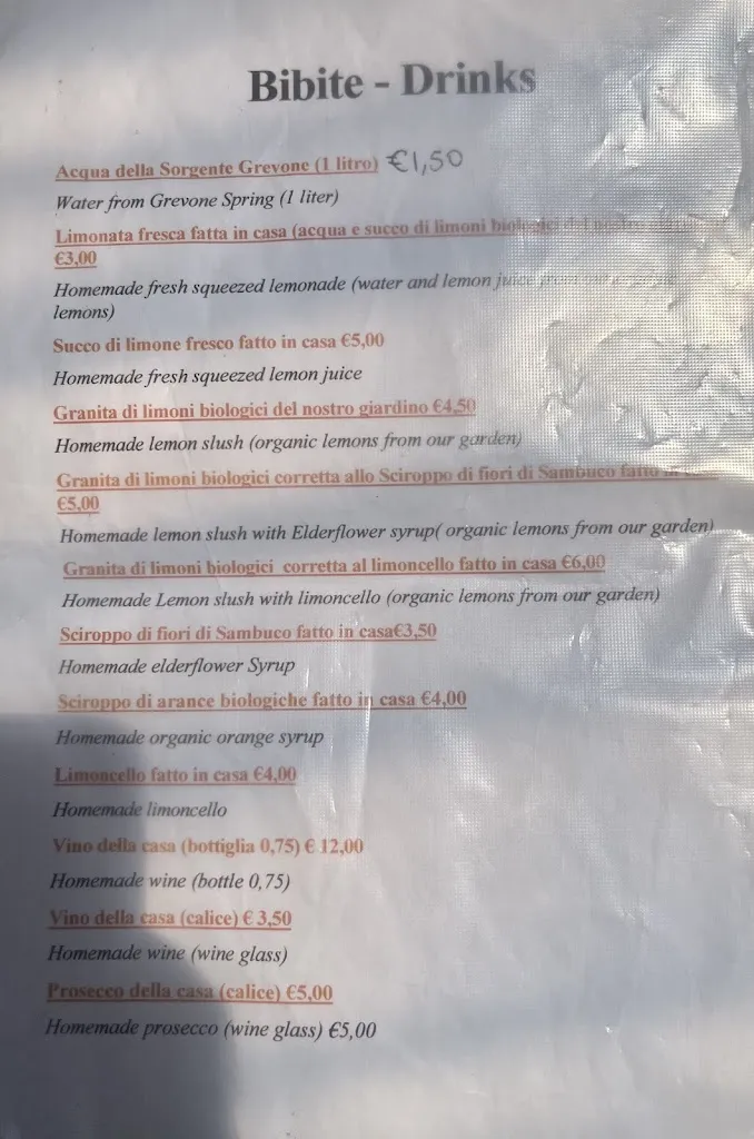 Menu_Agricola Fore Porta_Agerola_image_1