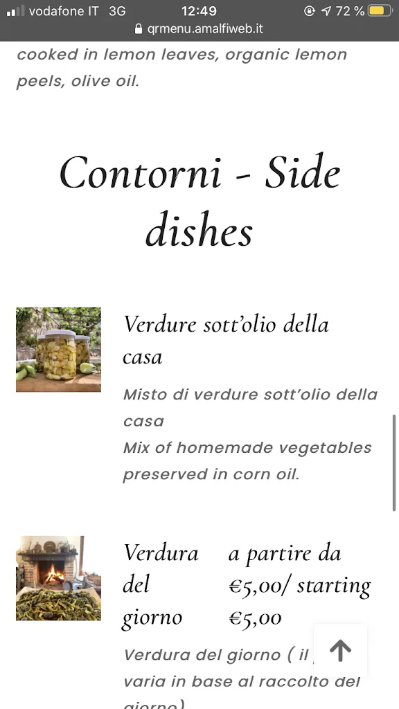 Menu_Agricola Fore Porta_Agerola_image_4