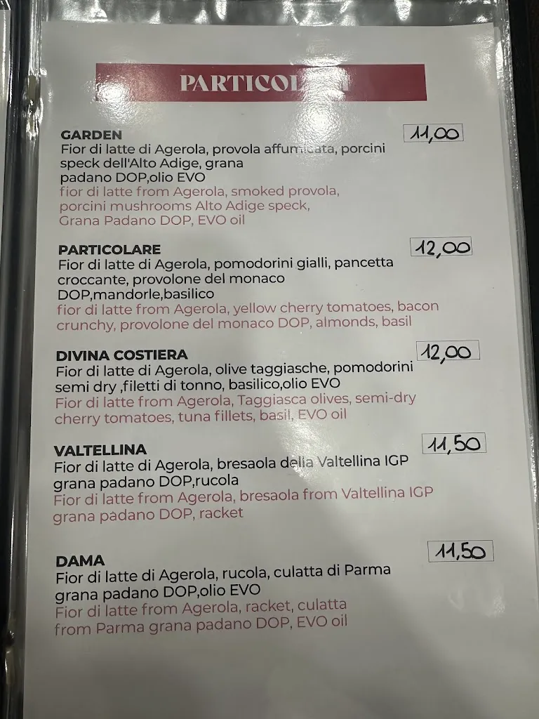 Menu_Garden Pizza Agerola_Agerola_image_1