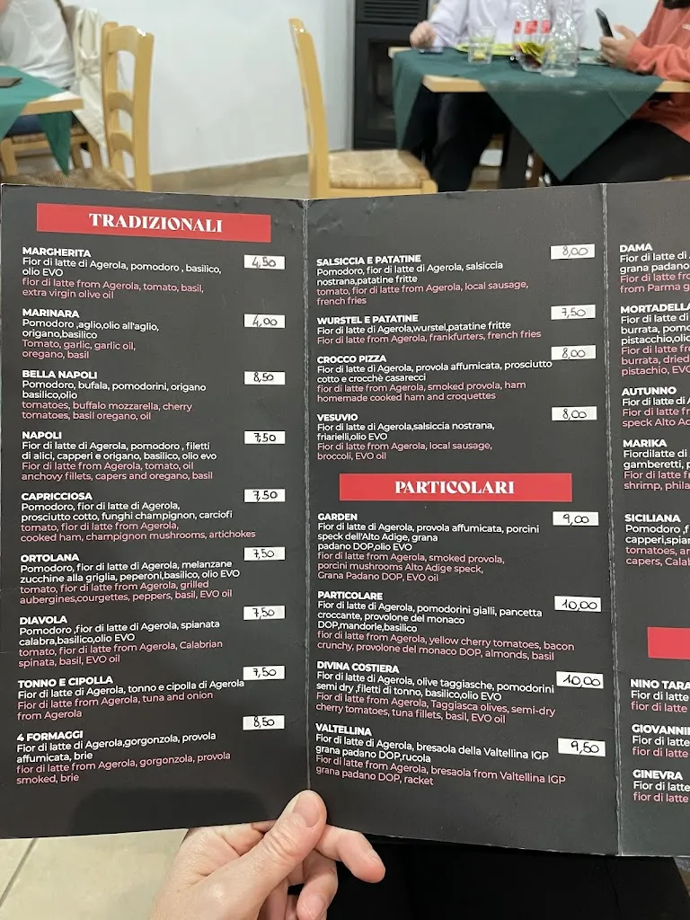 Menu_Garden Pizza Agerola_Agerola_image_3