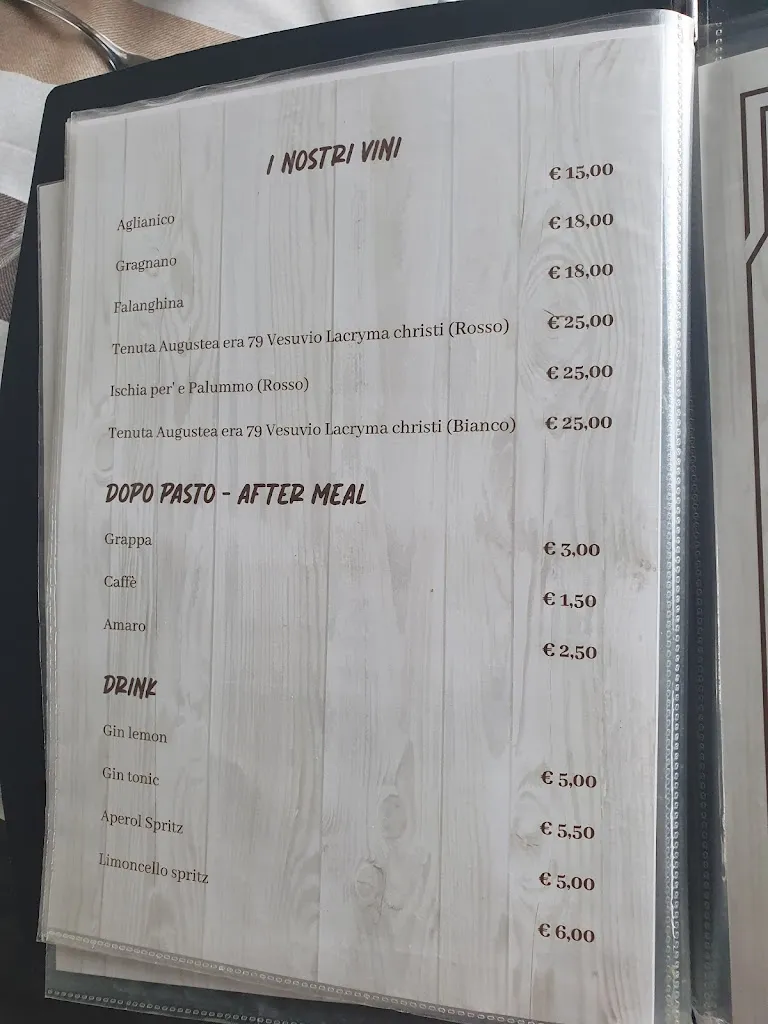 Menu_hosteria la pennata_Agerola_image_2