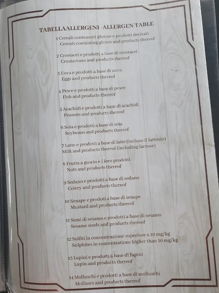 Menu_hosteria la pennata_Agerola_image_3