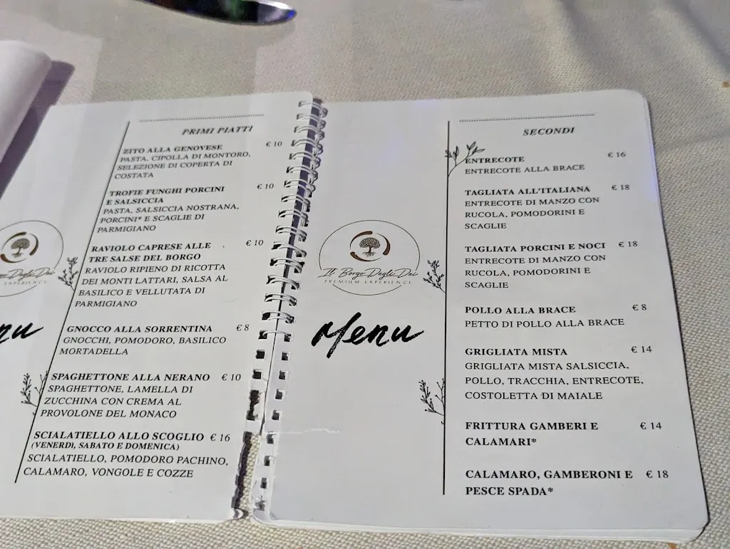 Menu_Il Borgo Degli Dei_Agerola_image_3