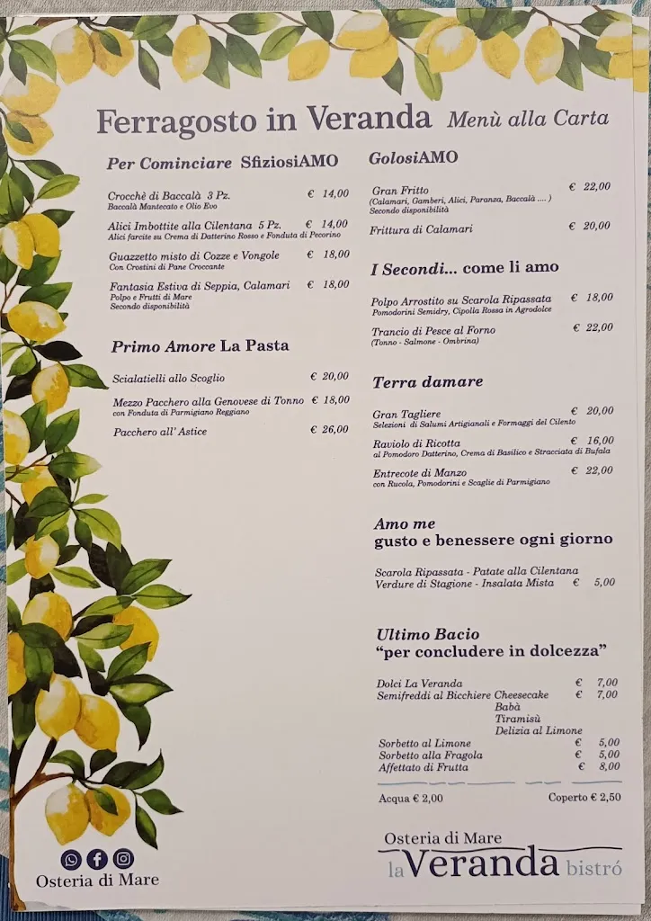 Menu_La Veranda Bistrò_Agropoli_image_1