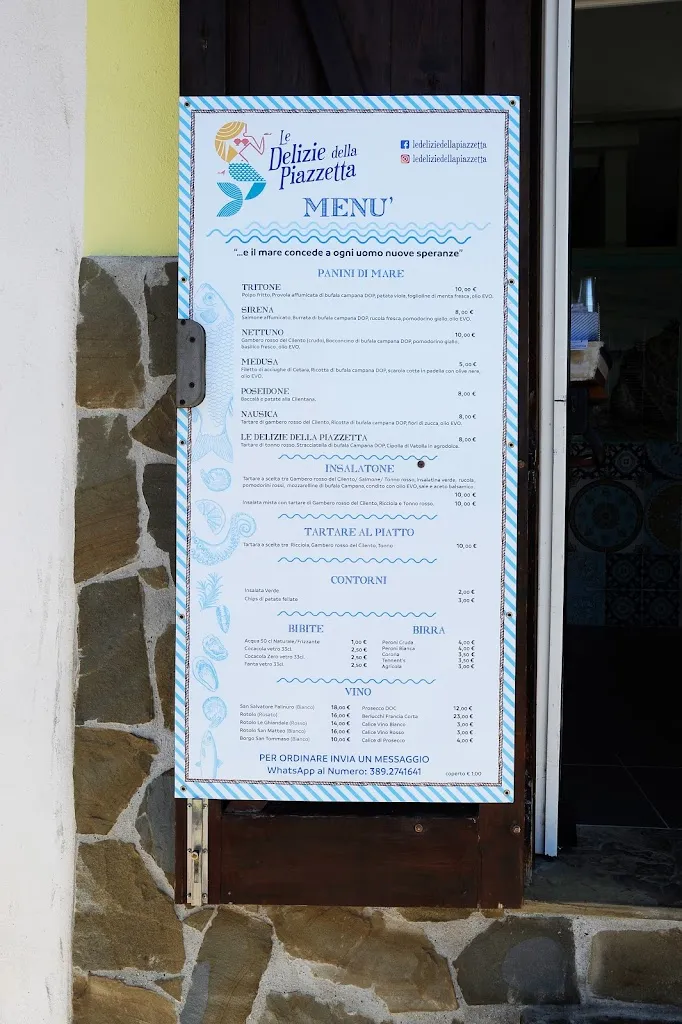 Menu_Le Delizie della Piazzetta - Centro Storico_Agropoli_image_2