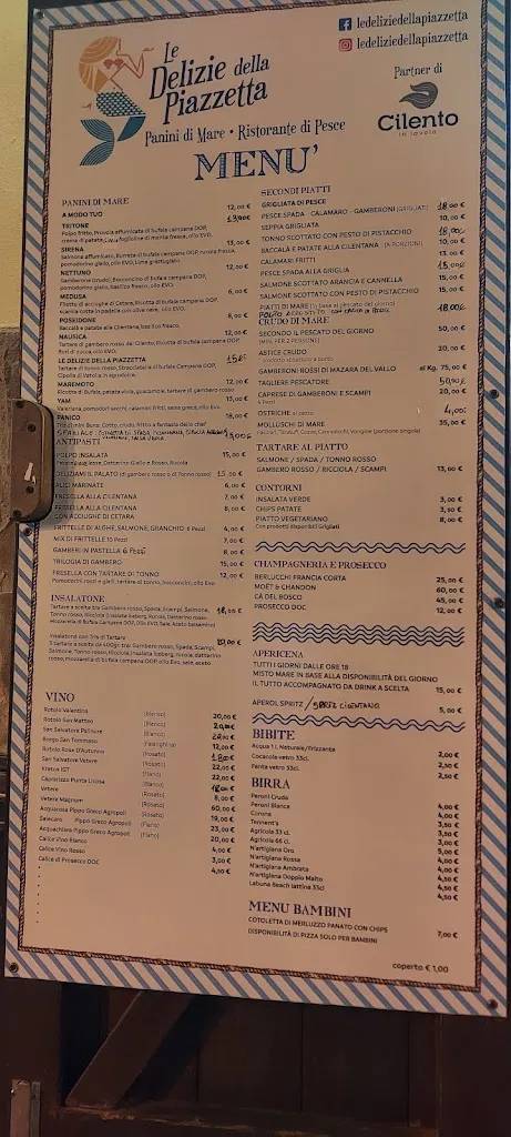Menu_Le Delizie della Piazzetta - Centro Storico_Agropoli_image_3
