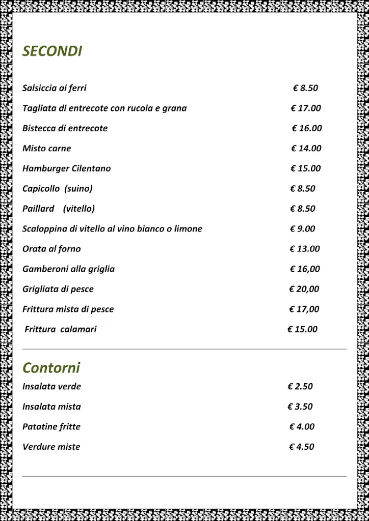 Menu_B&B Ristorante Pizzeria Villa Brunella_Agropoli_immagine_3