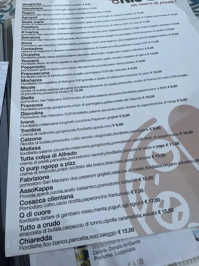 Menu_Da Nicole al Lungomare_Agropoli_imagen_1