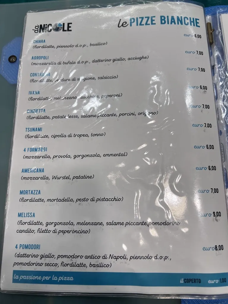 Menu_Da Nicole al Lungomare_Agropoli_imagen_2