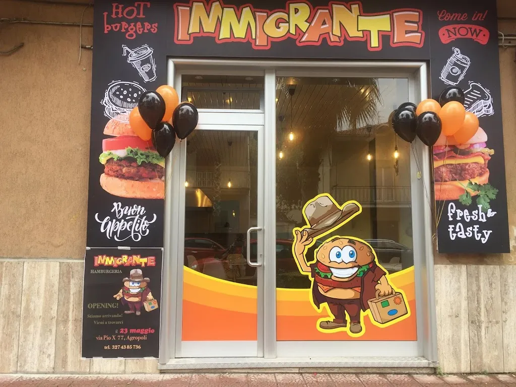 Immigrante Hamburgeria restaurant in Agropoli