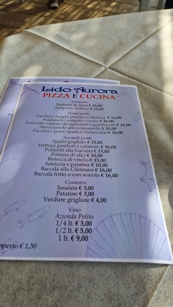 Menu_Lido Aurora_Agropoli_image_1