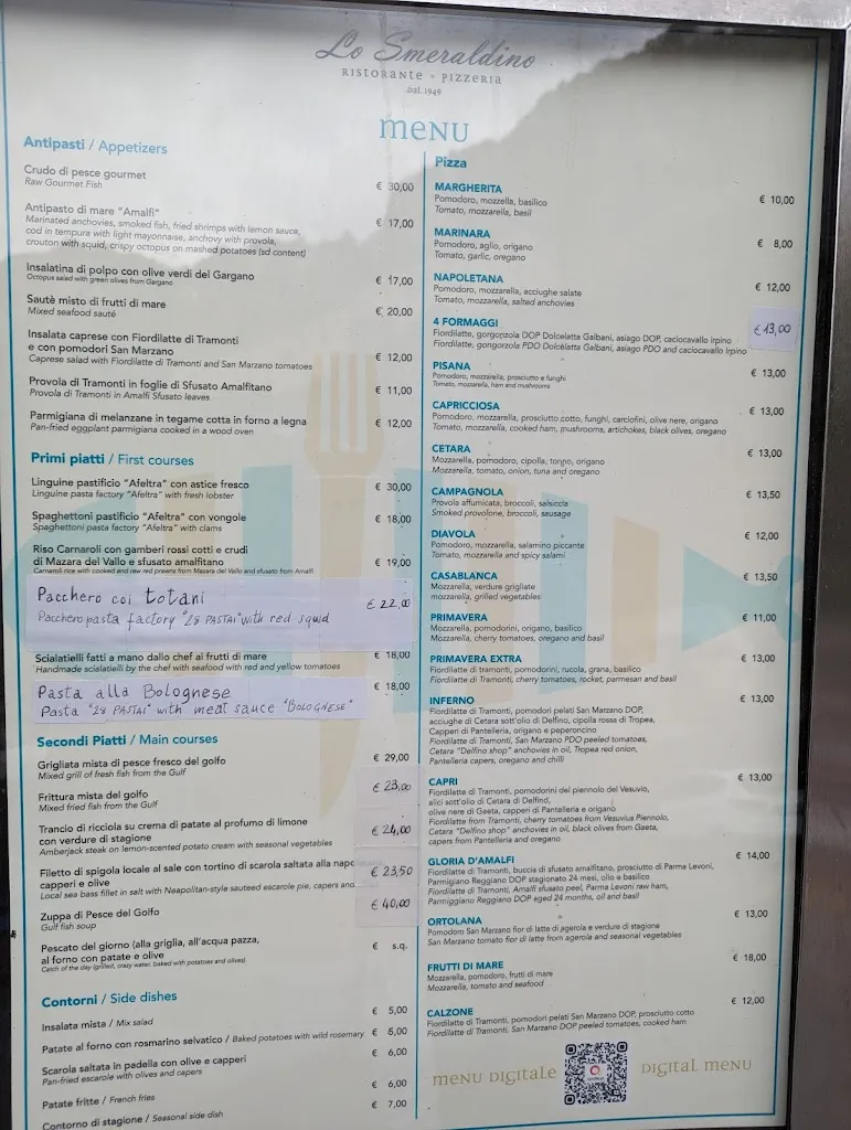 Menu_Lo Smeraldino_Amalfi_image_4