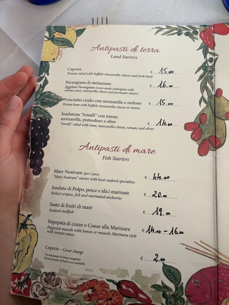 Menu_Da Maria_Amalfi_image_2