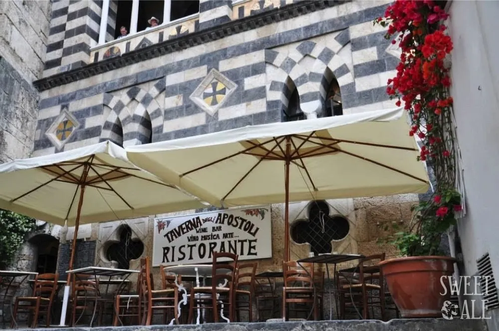 Taverna degli Apostoli restaurant in Amalfi