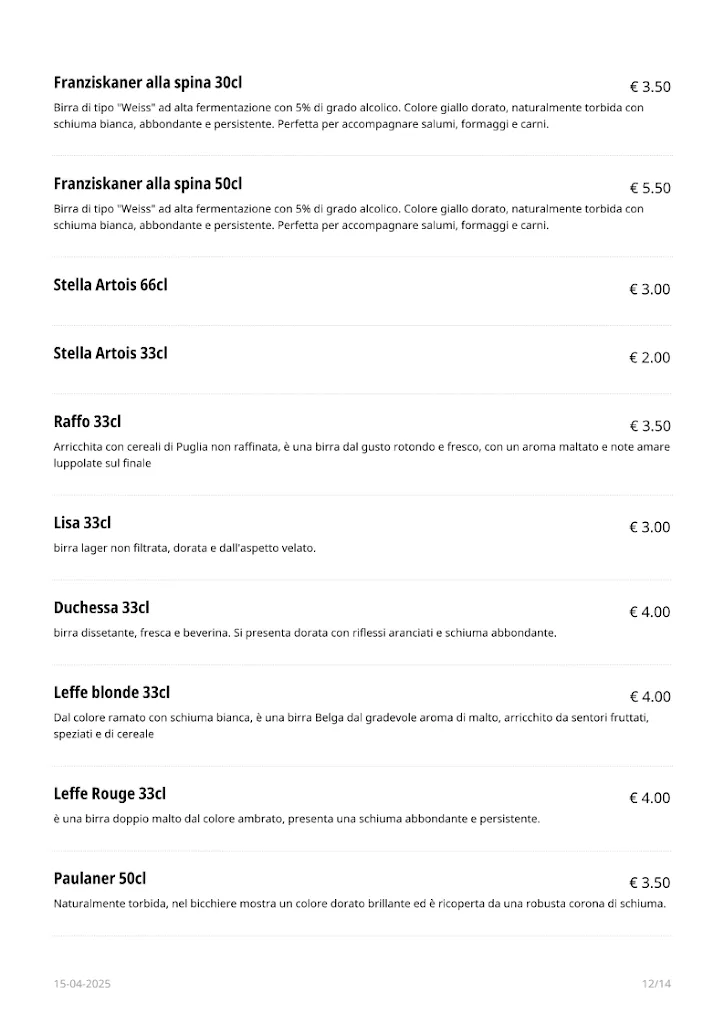 Menu_Ristorante - Pizzeria 