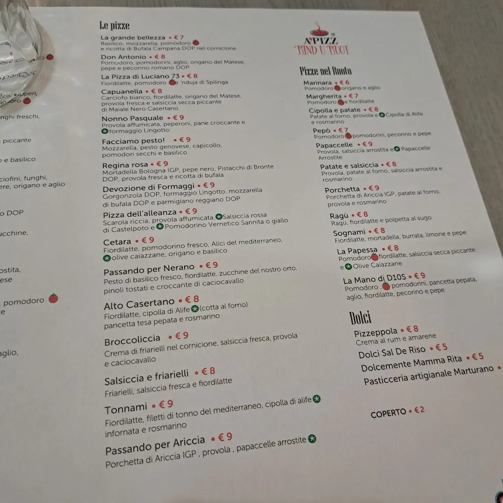 Menu_Pizzeria elite Pasqualino Rossi_Alvignano_image_4