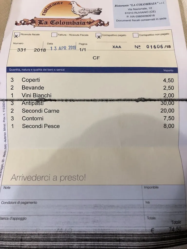 Menu_Ristorante Ruviano - Ristorante La Colombaia Ruviano_Alvignano_image_3