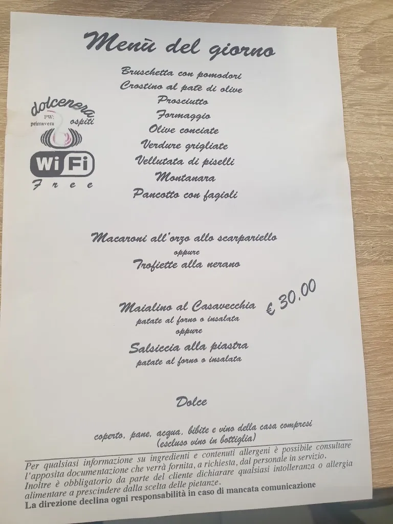 Menu_Dolcenera Bistrot_Alvignano_image_1