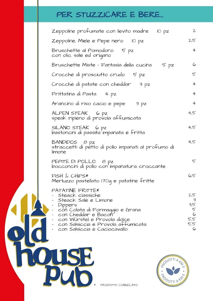 Menu_Old House Pub_Amorosi_image_1