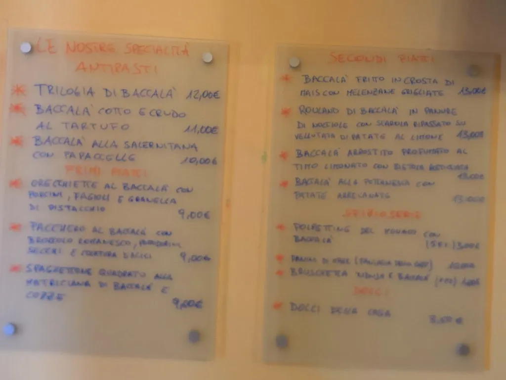 Menu_L’OSTERIA Re Baccalà - Cucina di Mare_Antessano_image_3