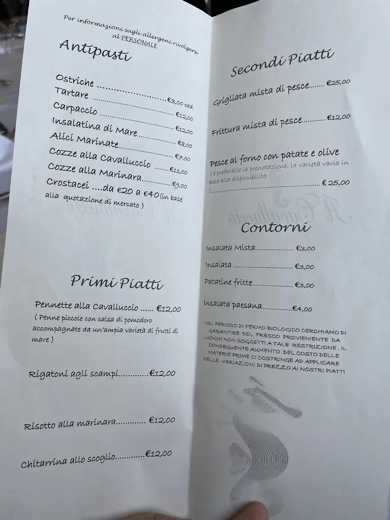 Menu_Il Cavalluccio Stabilimento Balneare - Ristorante_Fossacesia_image_4