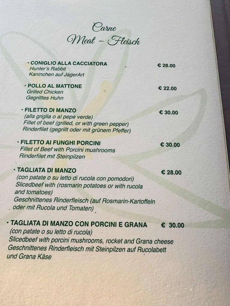Menü_Da Gelsomina - Ristorante_Anacapri_Bild_1