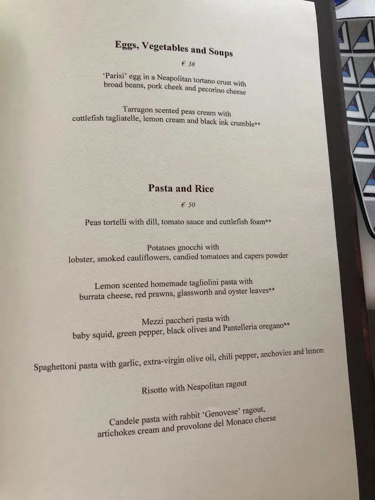 Menu_L'Olivo - Capri Palace_Anacapri_image_2