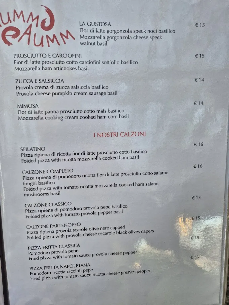 Menu_Aumm Aumm Ristorante Pizzeria_Anacapri_image_3