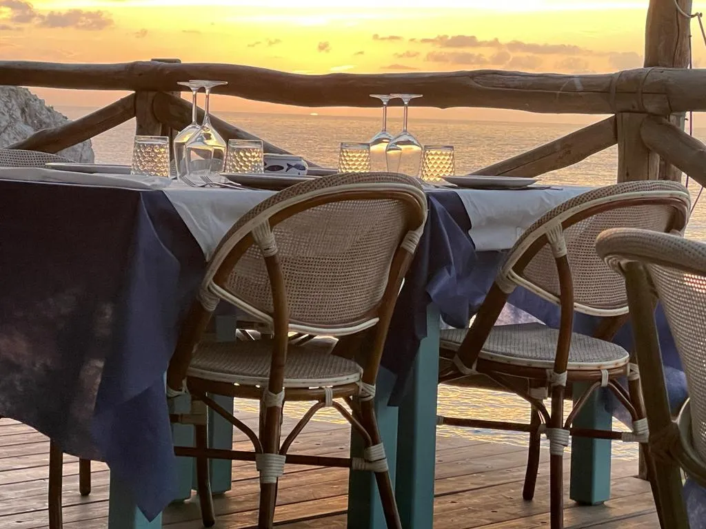 Gradola restaurant in Anacapri